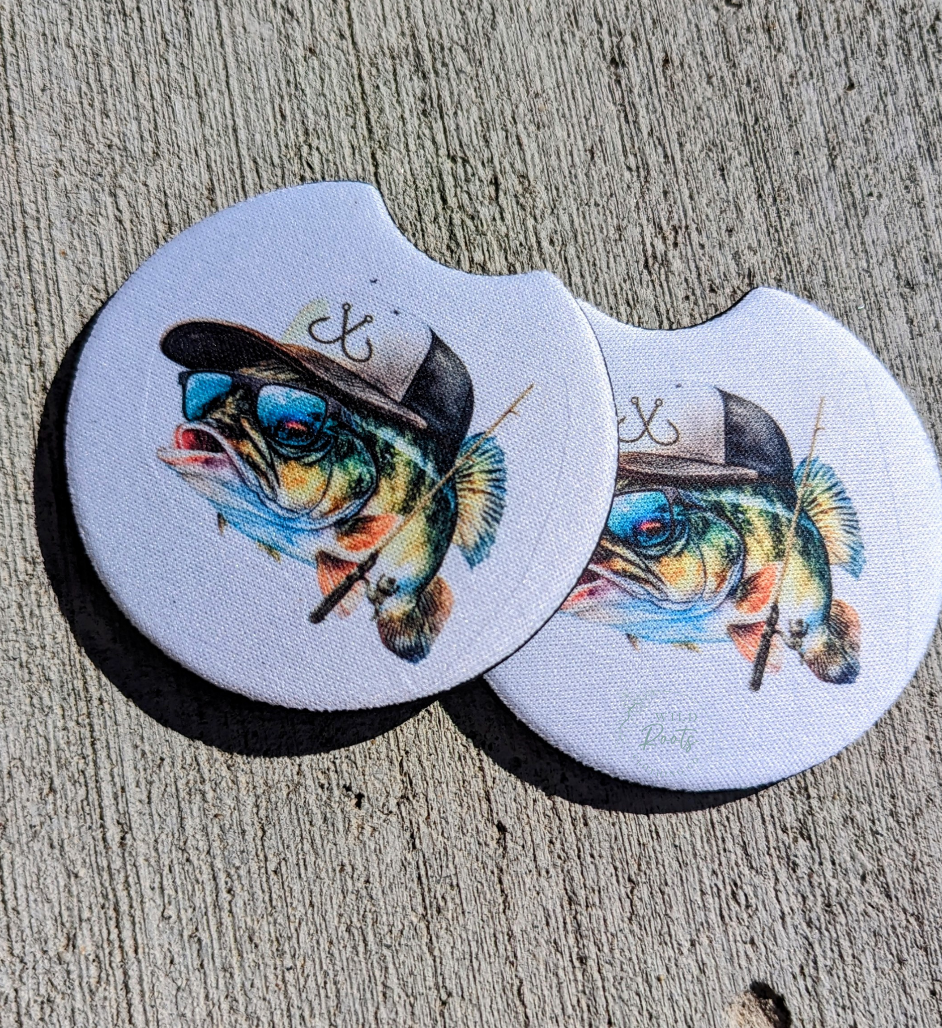 Fish Car Coasters