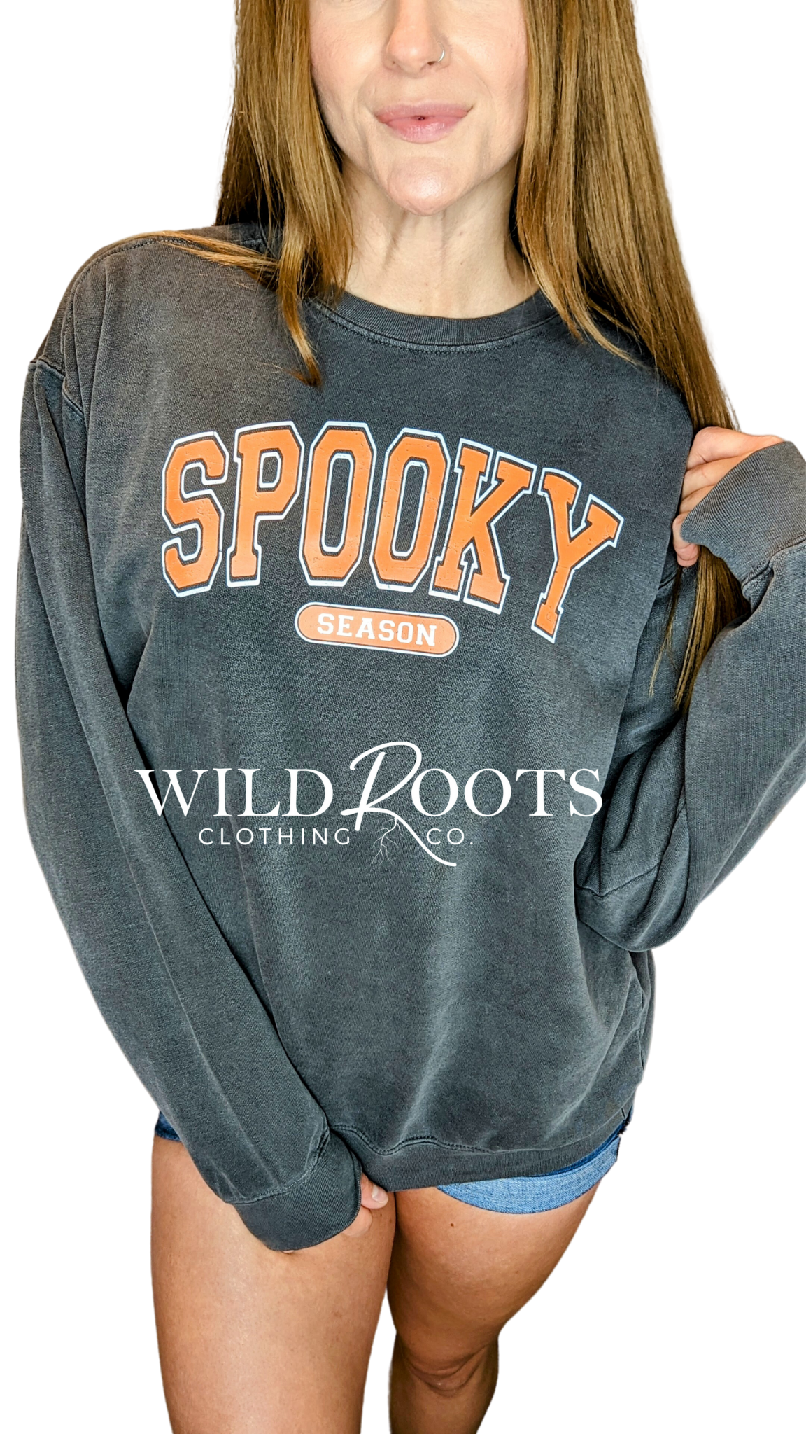 Varsity Spooky Season Crewneck