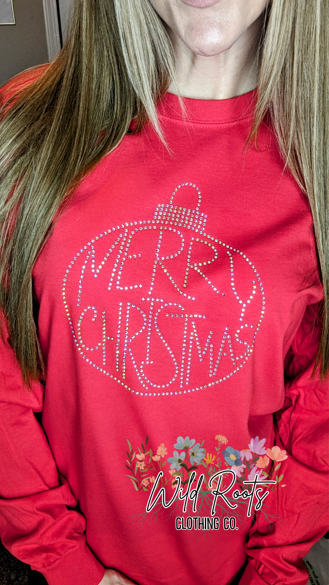 Merry Rhinestone Christmas