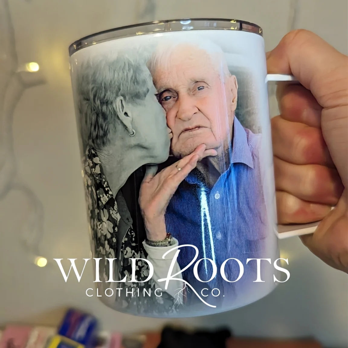 Custom Photo Mug w/ Lid